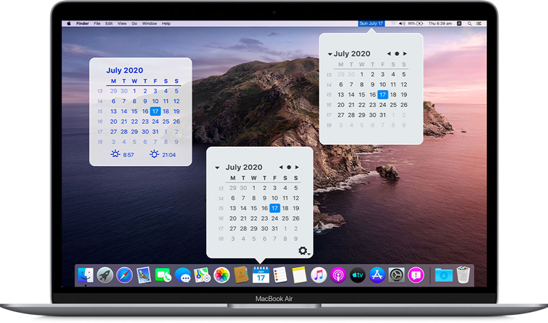 lightweight calendar for mac